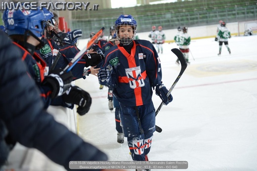 2018-10-06 Valpellice-Hockey Milano RossoBlu U13 1176 Alessandro Salem Rocchio